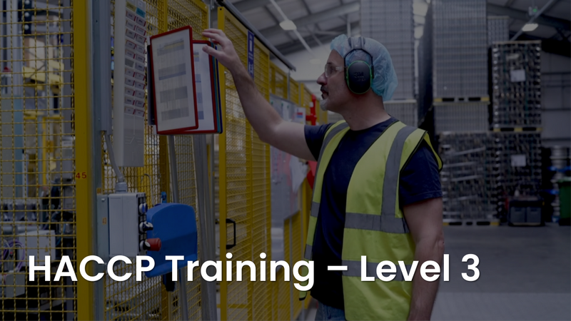 HACCP Training Level 3